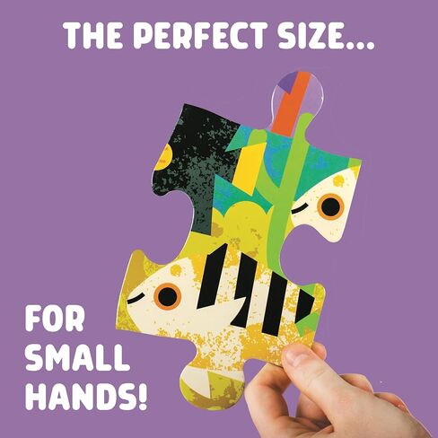 Chuckle & Roar - Seek & Find Treasure Hunt Puzzle - Engaging and Educational Puzzles for Kids - Larger Pieces Designed for Preschool Hands - 50 PC Floor Puzzle in Saudi Arabia