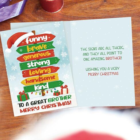 Christmas Cards for Grandson | Merry Christmas Grandson form Grandparents | Funny Xmas Cards in Saudi Arabia