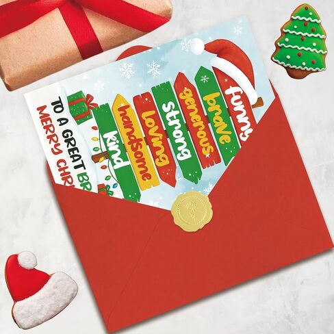 Christmas Cards for Grandson | Merry Christmas Grandson form Grandparents | Funny Xmas Cards in Saudi Arabia