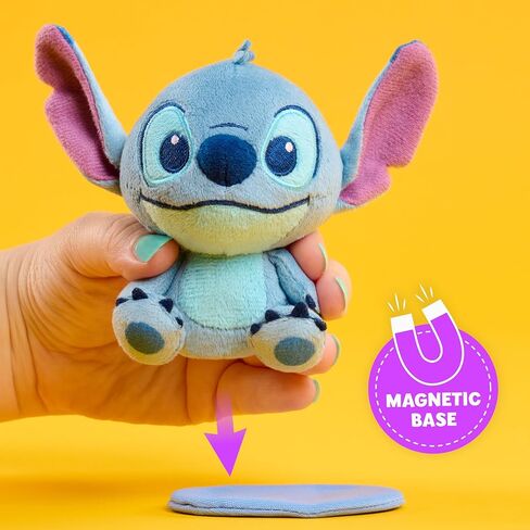 Disney Perch’d 4-inch Shoulder Plush Stitch Stuffed Animal, Wearable Plushie, Soft Toy for Fans, Girls, Boys, Kids, Ages 2 and Up by Just Play in Saudi Arabia