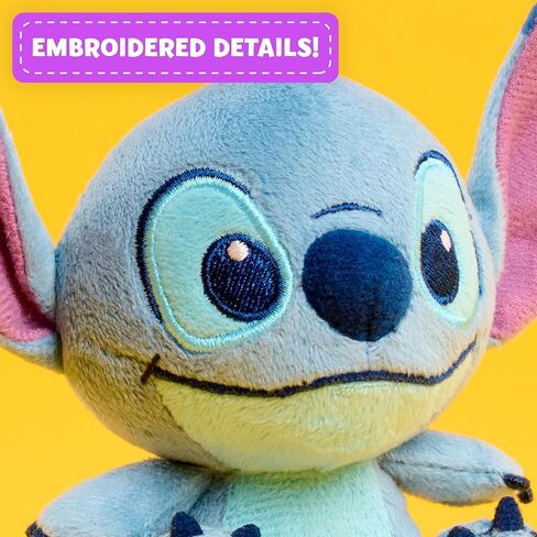 Disney Perch’d 4-inch Shoulder Plush Stitch Stuffed Animal, Wearable Plushie, Soft Toy for Fans, Girls, Boys, Kids, Ages 2 and Up by Just Play in Saudi Arabia