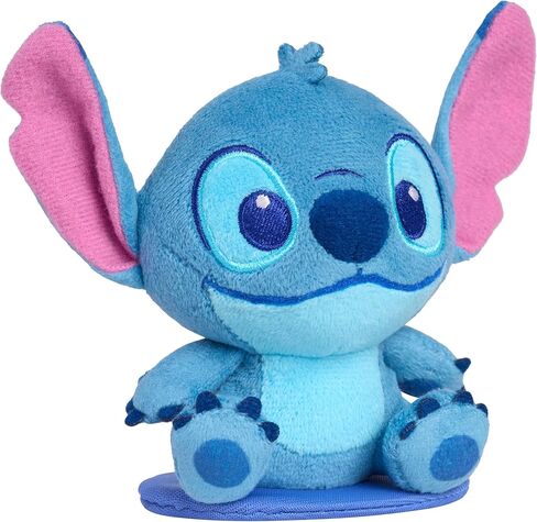 Disney Perch’d 4-inch Shoulder Plush Stitch Stuffed Animal, Wearable Plushie, Soft Toy for Fans, Girls, Boys, Kids, Ages 2 and Up by Just Play in Saudi Arabia