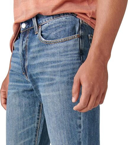 بنطلون جينز Lucky Brand للرجال 121 Heritage Slim Jean، Wild River، 36W X 32L in Saudi Arabia