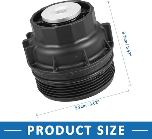 Car Engine Oil Filter Cover Oil Plug 15620-36020 with O Ring Washer Oil Filter Housing Cap Assembly Part for Toyota C-HR 2018-2019 in Saudi Arabia