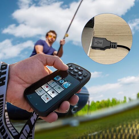 Remote 1866460 Charging Cable Compatible with i-Pilot Link Remotes for Minn Kota Trolling Motor Battery Replacement Parts Charger USB Power Cord in Kuwait