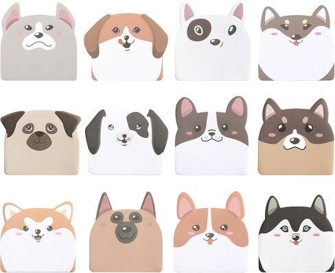 12 Sets Cute Cat Sticky Notes,Sticky Notes Set for Office, Home, School, Meeting, Supplies Creative Gifts(Style 1) in Saudi Arabia