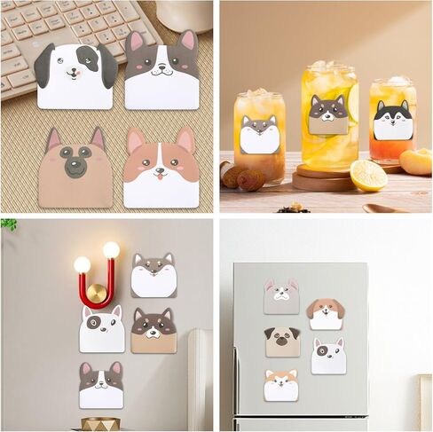 12 Sets Cute Cat Sticky Notes,Sticky Notes Set for Office, Home, School, Meeting, Supplies Creative Gifts(Style 1) in Saudi Arabia