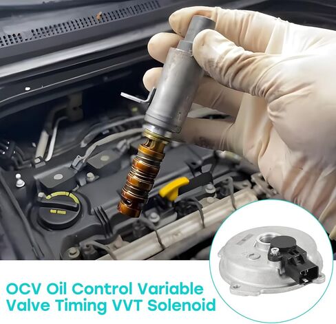 24360-2GGD0 محرك متغير التوقيت VVT الملف اللولبي مع مستشعر متوافق مع 2015 2016 2017 2018 2019 2020 2021 Hyundai Sonata Santa Fe Tucson Kia Optima Sorento Sportage Stinger 2.0L 2.4L in Saudi Arabia