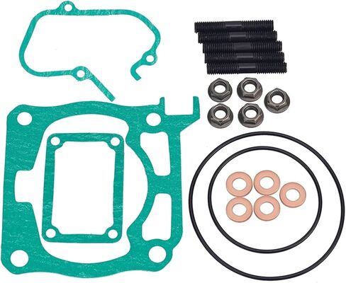 علبة المرافق، غطاء علبة المرافق مناسب لـ Yamaha YZ125 YZ 125 1C3-11311-00 1C3-11311-01 دراجة نارية كتلة اسطوانة الهواء حلقات المكبس مجموعة حشية قاعدة الرأس (مجموعة الأسطوانات) in Saudi Arabia