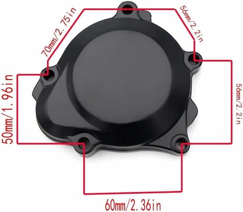 علبة المرافق ، غطاء علبة المرافق صالح لسوزوكي GSX R600 R750 R1000 GSR 400 600 موتو اكسسوارات دراجة نارية الجزء الثابت غطاء علبة المرافق in Saudi Arabia