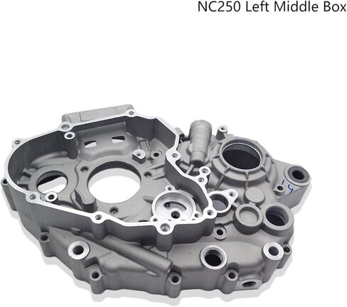Crankcase,Crankcase Cover Fit for ZONGSHEN NC250 ZS177MM 250cc KAYO T6 K6 BSE Motorcycles Engine Cover Left Right Crankcase Crankshaft Parts(Left) in Saudi Arabia
