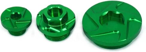 علبة المرافق، غطاء علبة المرافق مناسب لـ Kawasaki KX250F 11-16 KX450F 09-16 KLX450R دراجة نارية محرك CNC توقيت قبعات النفط حشو التوصيل غطاء علبة المرافق in Saudi Arabia