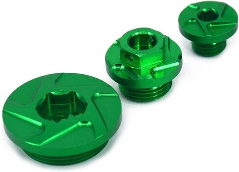 علبة المرافق، غطاء علبة المرافق مناسب لـ Kawasaki KX250F 11-16 KX450F 09-16 KLX450R دراجة نارية محرك CNC توقيت قبعات النفط حشو التوصيل غطاء علبة المرافق in Saudi Arabia