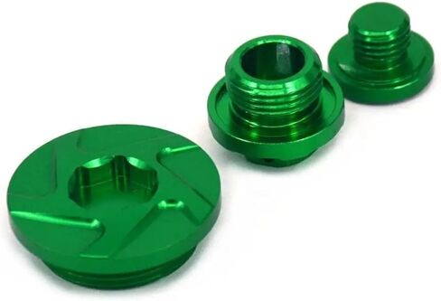 علبة المرافق، غطاء علبة المرافق مناسب لـ Kawasaki KX250F 11-16 KX450F 09-16 KLX450R دراجة نارية محرك CNC توقيت قبعات النفط حشو التوصيل غطاء علبة المرافق in Saudi Arabia