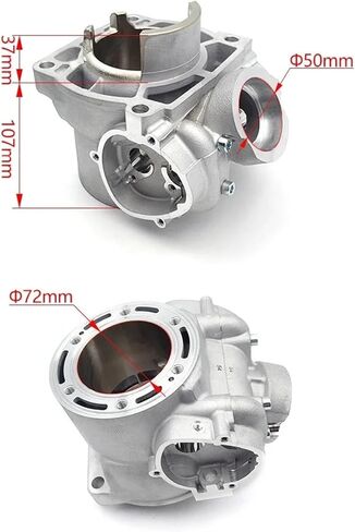 علبة المرافق، غطاء علبة المرافق يصلح ل XC300 XCW300 EXC300 صالح ل Husqvarna TE300 TX300 2017-2018 دراجة نارية 72 مللي متر محرك الألومنيوم اسطوانة in Saudi Arabia