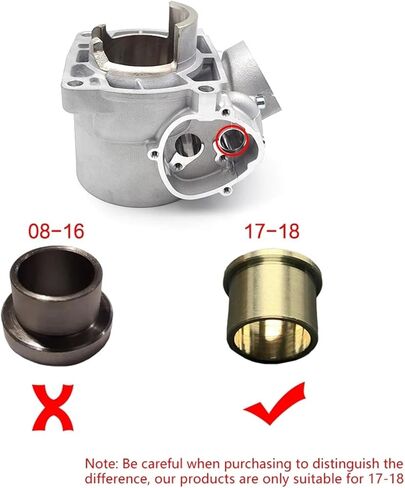 علبة المرافق، غطاء علبة المرافق يصلح ل XC300 XCW300 EXC300 صالح ل Husqvarna TE300 TX300 2017-2018 دراجة نارية 72 مللي متر محرك الألومنيوم اسطوانة in Saudi Arabia