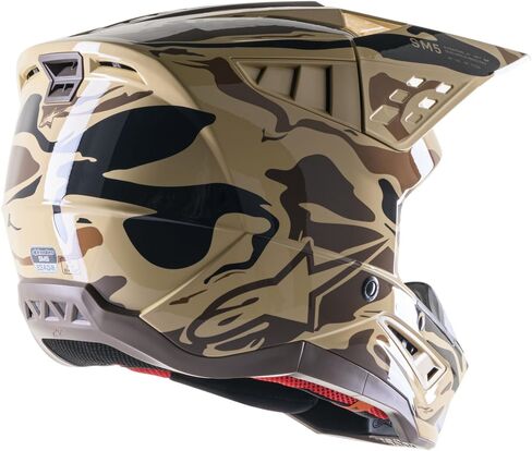 Alpinestars SM5 Mineral Helmet, Lightweight Protection for MX Riders in Kuwait