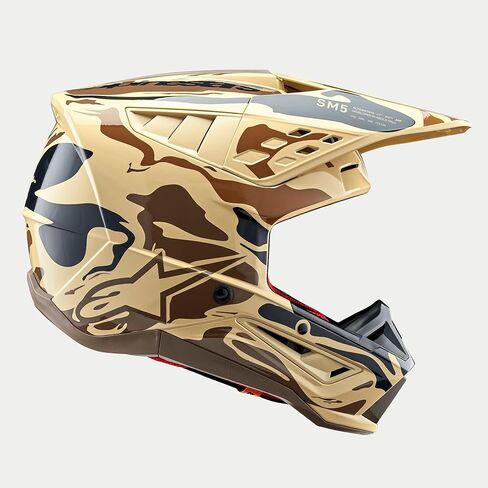 Alpinestars SM5 Mineral Helmet, Lightweight Protection for MX Riders in Kuwait