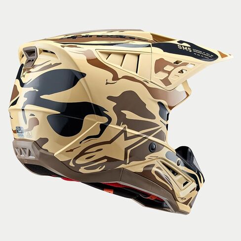 Alpinestars SM5 Mineral Helmet, Lightweight Protection for MX Riders in Kuwait
