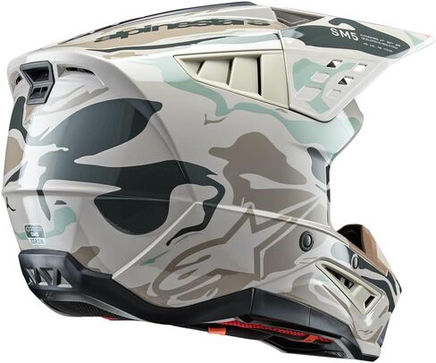 Alpinestars SM5 Mineral Helmet, Lightweight Protection for MX Riders in Kuwait