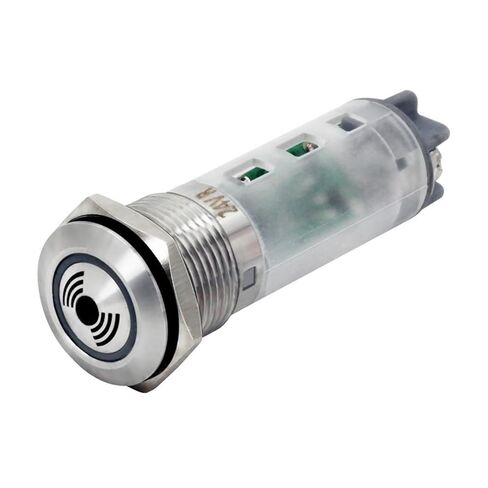 Metal Flash Buzzer 16-SMR 12V24V220V Red Intermittent Buzzer Alarm 16mm(16mm24V) in Saudi Arabia