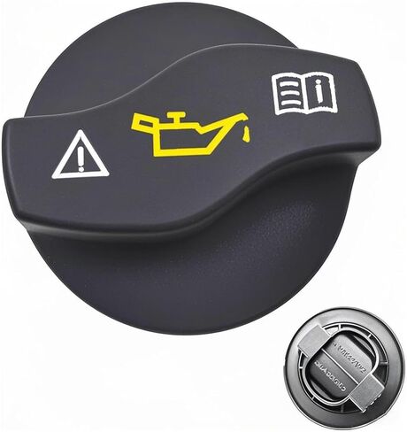 Engine Oil Filler Cap Cover, Auto Oil Tanks Filler Caps 0000101685 Black ABS Automobile Replacement Part for W221 W166 W169 W176 C209 W203 W213 X166 Fuel Tank Cover in Saudi Arabia