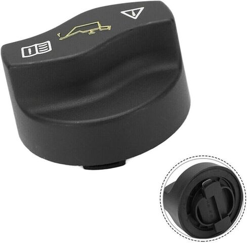 Engine Oil Filler Cap Cover, Auto Oil Tanks Filler Caps 0000101685 Black ABS Automobile Replacement Part for W221 W166 W169 W176 C209 W203 W213 X166 Fuel Tank Cover in Saudi Arabia