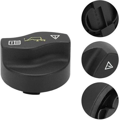 Engine Oil Filler Cap Cover, Auto Oil Tanks Filler Caps 0000101685 Black ABS Automobile Replacement Part for W221 W166 W169 W176 C209 W203 W213 X166 Fuel Tank Cover in Saudi Arabia
