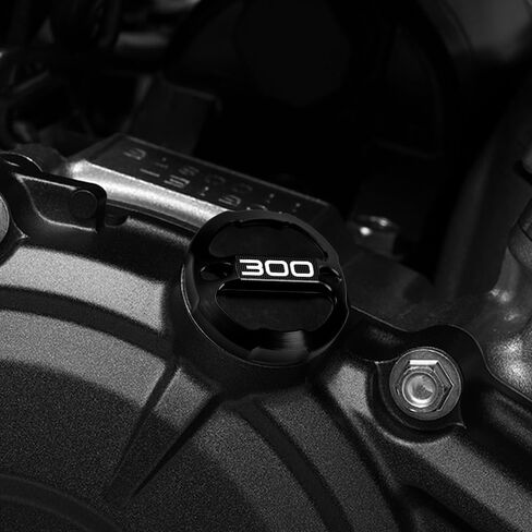 Motorcycle Oil Filler Cap M20x2.5 For Rebel 300 (CMX300) 2017-2024 Oil Filler Plug CNC Machined Aluminum Lightweight rebel 300 (cmx300) Accessories (Black) in Saudi Arabia