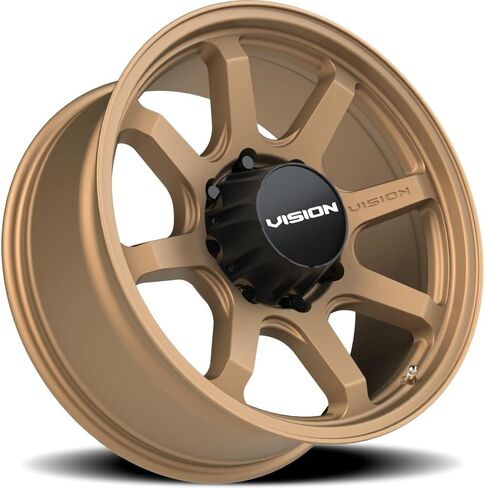 Vision 351 Flow 17x8.5 8x6.5 "+18 ملم حافة عجلة برونزية 17 بوصة 351-7881BZ18 in Saudi Arabia