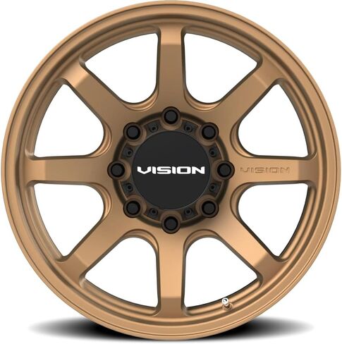 Vision 351 Flow 17x8.5 8x6.5 "+18 ملم حافة عجلة برونزية 17 بوصة 351-7881BZ18 in Saudi Arabia