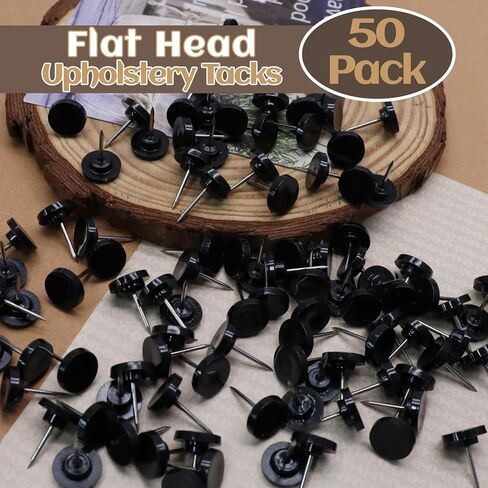 Biaungdo 150 Pcs Black Flat Push Pins, Plastic Round Head Thumb Tacks for Cork Board, Picture Hanging Nails Decorative Pushpins Wall Tacks for Bulletin Board, Wall Hangings, Home Decor in Saudi Arabia
