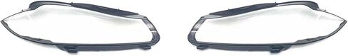 Compatible for Jaguar XF XFL 2012 2013 2014 2015 Car Front Headlight Lens Cover Auto Headlamps Lampcover Transparent Lampshades Lamp Shell(A Piar 2PCS) in Saudi Arabia
