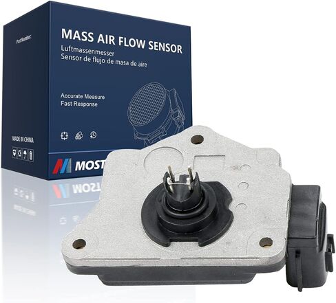MOSTPLUS Mass Air Flow Sensor Meter MAF AFH55-M10 Compatible for Nissan D21 Pickup 90-96 2.4L in Kuwait