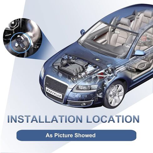 MOSTPLUS Mass Air Flow Sensor Meter MAF AFH55-M10 Compatible for Nissan D21 Pickup 90-96 2.4L in Kuwait