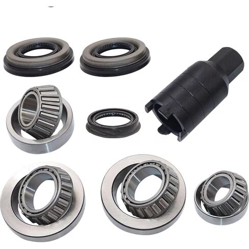 Accessories Rear Differential Bearing Repair kit + Removal Tool F-577158 F-574658 Suitable for 2013-2019 22993016 92230584 LM50134R in Saudi Arabia