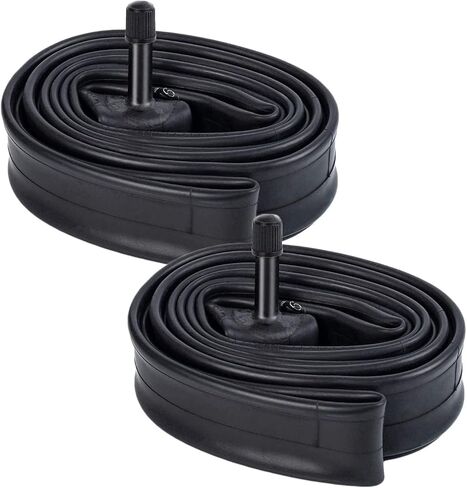 أنابيب دراجة YunSCM مقاس 12 بوصة 12x1.75/1.95/2.125 AV32mm Schrader Valve 12 بوصة أنابيب داخلية للدراجة متوافقة مع 12 × 1.75 12 × 1.90 12 × 1.95 12 × 2.1 12 × 2.125 أنابيب إطارات دراجة للأطفال - قطعتان in Kuwait