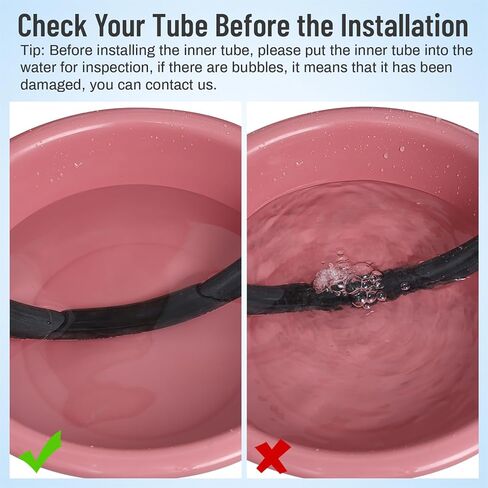 أنابيب دراجة YunSCM مقاس 12 بوصة 12x1.75/1.95/2.125 AV32mm Schrader Valve 12 بوصة أنابيب داخلية للدراجة متوافقة مع 12 × 1.75 12 × 1.90 12 × 1.95 12 × 2.1 12 × 2.125 أنابيب إطارات دراجة للأطفال - قطعتان in Kuwait