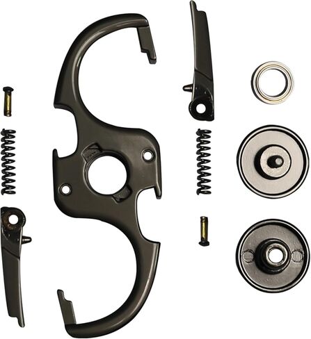 keychain Stress Relief Tool for Adults & Teens with Bottle Opener | Alloy Metal Focus Toy & Portable Key Ring | 3X Life Tungsten Spring & Professional Bearing Black 3-in-1 in Saudi Arabia