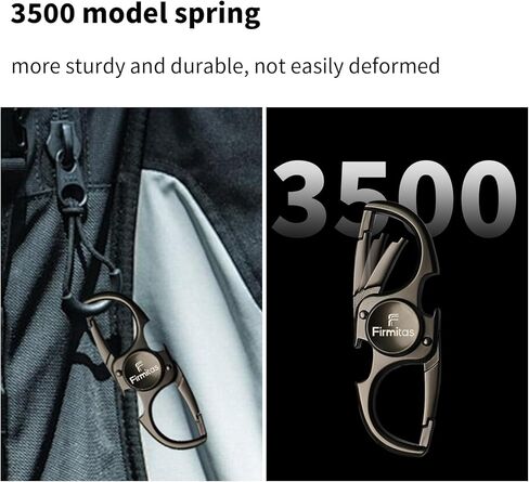 keychain Stress Relief Tool for Adults & Teens with Bottle Opener | Alloy Metal Focus Toy & Portable Key Ring | 3X Life Tungsten Spring & Professional Bearing Black 3-in-1 in Saudi Arabia