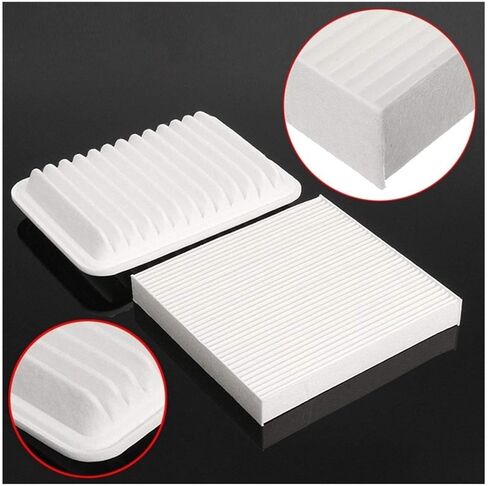 Car Air Conditioning Filter for Toyota Corolla 09-17 Matrix 09-14 17801-0T030,Activated Carbon Cabin Air Filter Replacement Car Accessories in Saudi Arabia