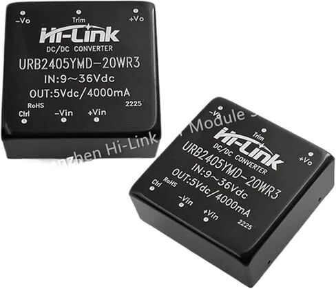 DC-DC URB2405YMD-20WR3 وحدة إمداد الطاقة المعزولة 9-36 فولت مدخلات 24 فولت 12 فولت إلى 5 فولت 4A محول خفض الجهد in Kuwait