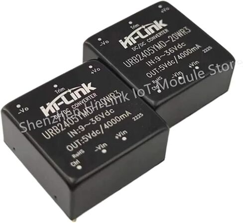 DC-DC URB2405YMD-20WR3 وحدة إمداد الطاقة المعزولة 9-36 فولت مدخلات 24 فولت 12 فولت إلى 5 فولت 4A محول خفض الجهد in Kuwait