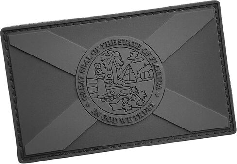 Florida State Flag PVC FL Morale Tactical Rubber Patch in Saudi Arabia