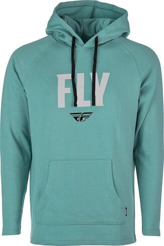 Fly Racing 354-0011L Fly Weekender Pullover Hoodie Sea Green/Grey Lg in Saudi Arabia