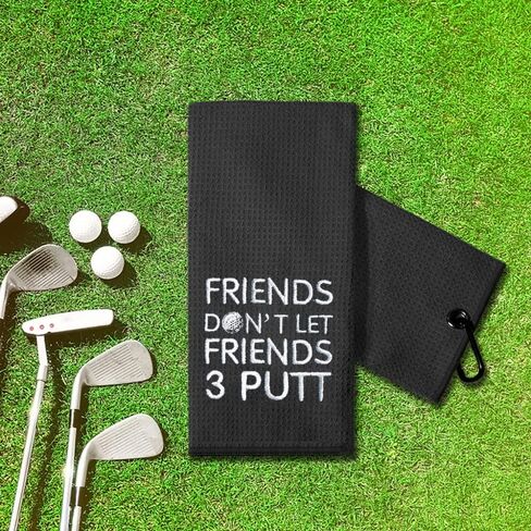 Funny Golf Towel Gift for Mom, Retirement Gifts for Women Golfer, Funny Golf Towel for Women, Embroidered Golf Towels for Golf Bags with Clip (Best Mom by Par) in Saudi Arabia
