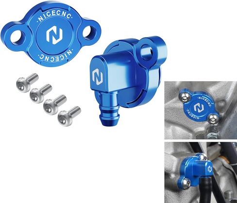 NICECNC Dirt Bike Cylinder Power Válvula Holder Compatible with Yamaha YZ250 1999-2024 YZ250X 2016 2017 2018 2019 2020 2021 2022 2023,Aluminum in Saudi Arabia