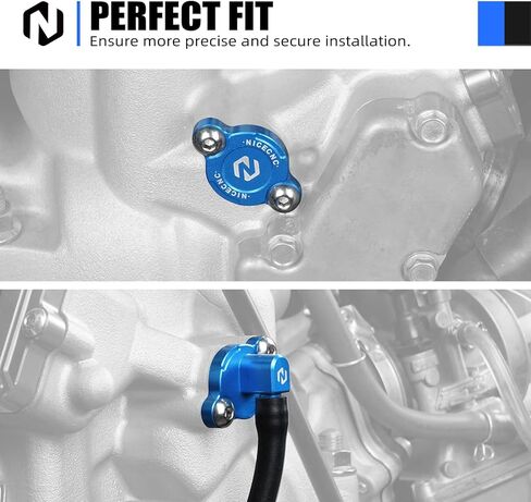 NICECNC Dirt Bike Cylinder Power Válvula Holder Compatible with Yamaha YZ250 1999-2024 YZ250X 2016 2017 2018 2019 2020 2021 2022 2023,Aluminum in Saudi Arabia