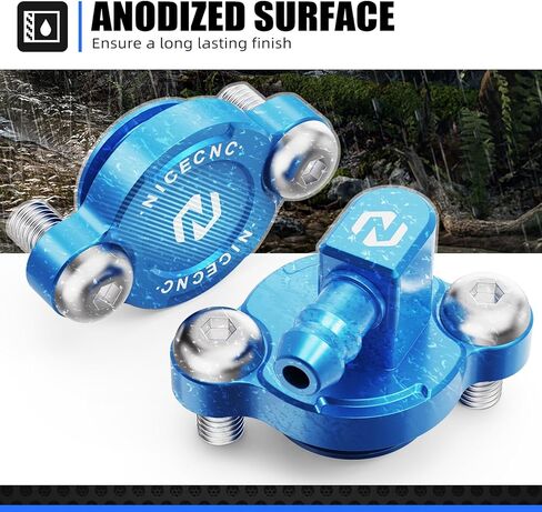 NICECNC Dirt Bike Cylinder Power Válvula Holder Compatible with Yamaha YZ250 1999-2024 YZ250X 2016 2017 2018 2019 2020 2021 2022 2023,Aluminum in Saudi Arabia