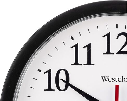 Westclox 10 بوصة (أبيض) 461761 ساعة حائط أساسية in Saudi Arabia